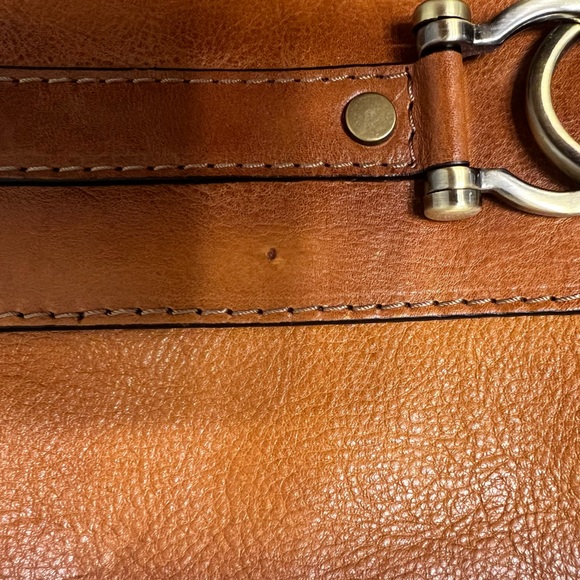 PRATESI FIRENZE Italian Leather Clutch/Wristlet - Picture 4 of 8